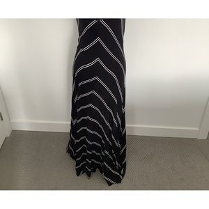 Black maxi dress